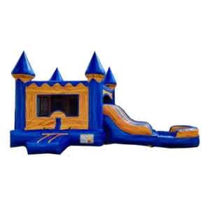 Blue and Yellow-Marble 26'x13'